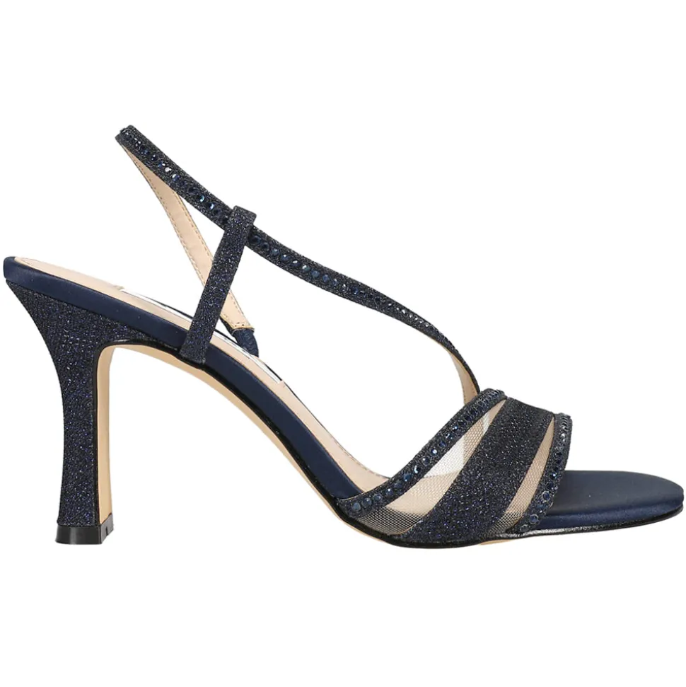 Abbi Rhinestone Slingback Sandals