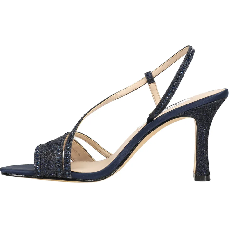Abbi Rhinestone Slingback Sandals
