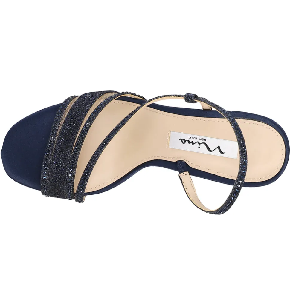 Abbi Rhinestone Slingback Sandals