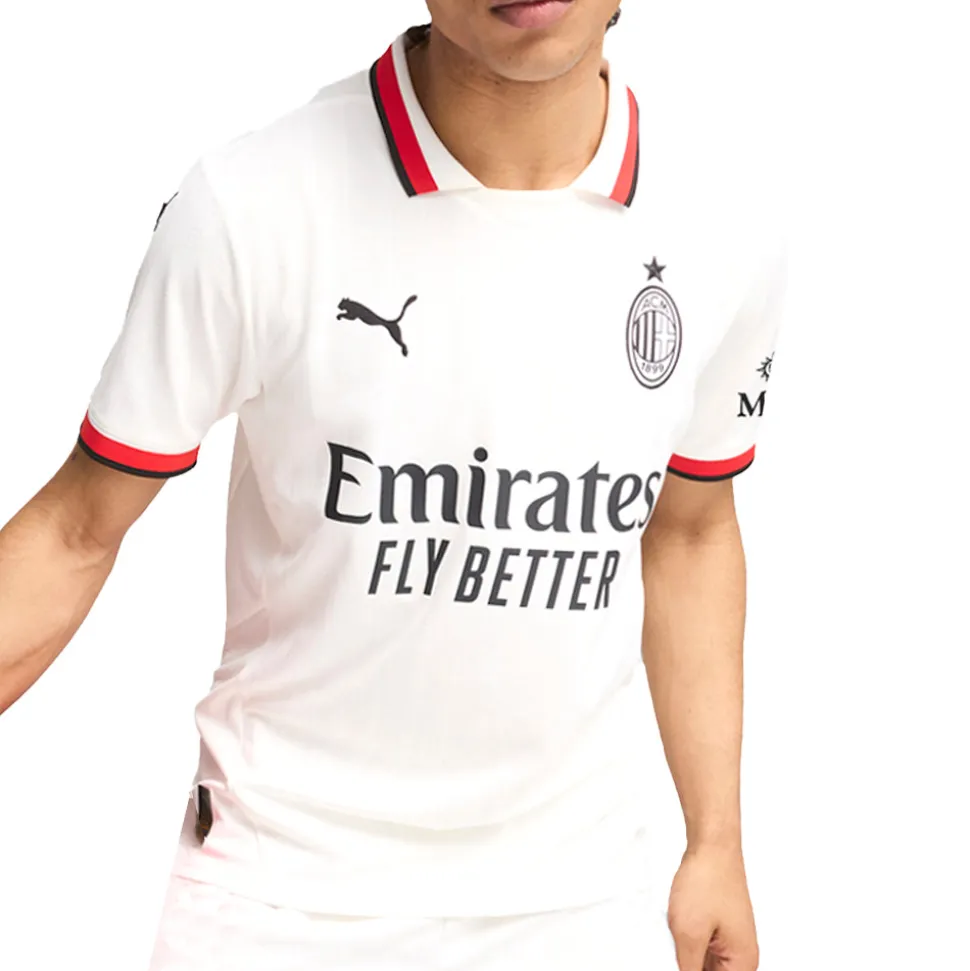 AC Milan Away Collared Short Sleeve Soccer Jersey