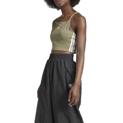 Adicolor Cropped Square Neck Tank Top