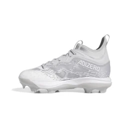 Adizero Afterburner NWV Thermoplastic Polyurethane Baseball Cleats (Little Kid)