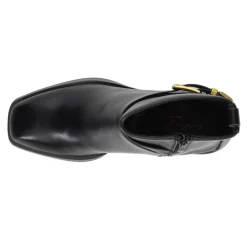 Adriel Round Toe Platform Zippered Booties