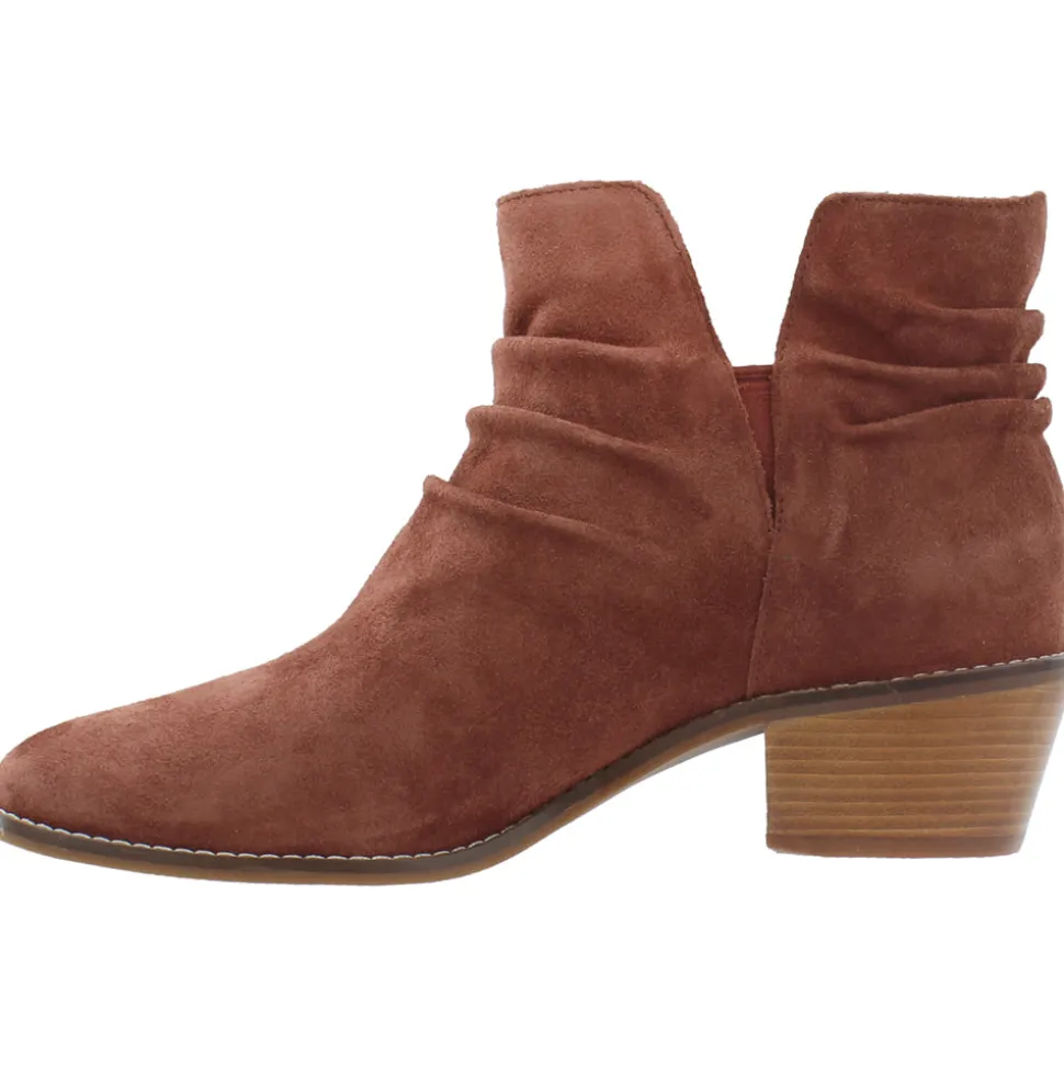 Alayna Slouch Round Toe Pull On Booties