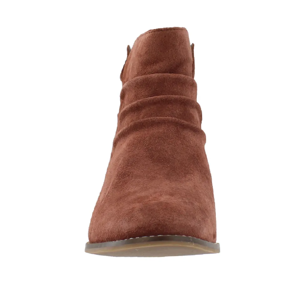 Alayna Slouch Round Toe Pull On Booties