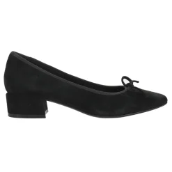 Aleka Round Toe Block Heel Pumps
