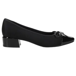 Alesya Round Toe Block Heel Pumps