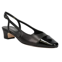 Aliz Round Toe Slingback Pumps