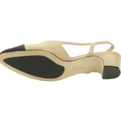 Aliz Round Toe Slingback Pumps