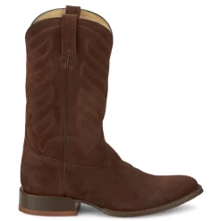 Amado 12 Inch Suede Round Toe Cowboy Boots