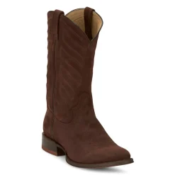 Amado 12 Inch Suede Round Toe Cowboy Boots