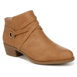 Amara Round Toe Zippered Booties