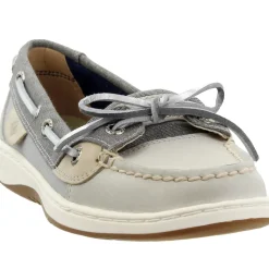 Angelfish Linen Boat Shoes