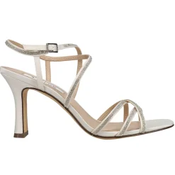 Anna Rhinestone Ankle Strap Sandals