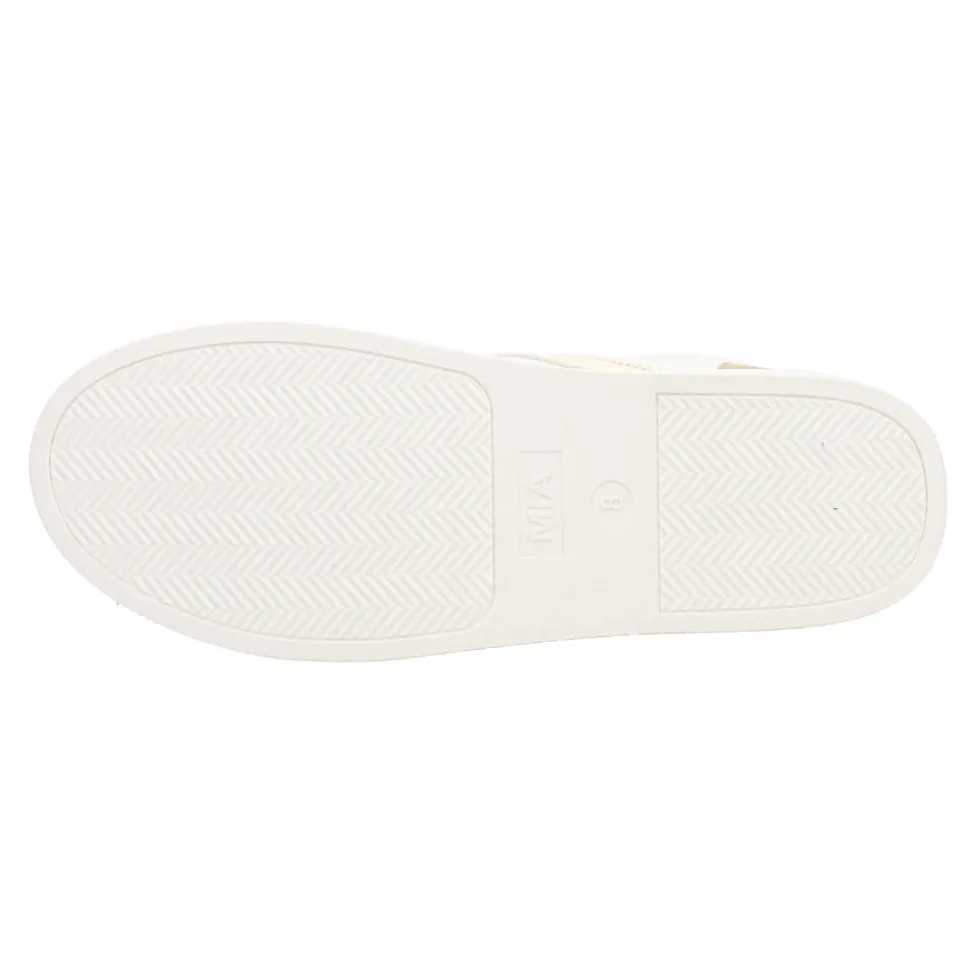 Astra Metallic Lace Up Sneakers