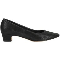 Astyr Pointed Toe Block Heel Pumps