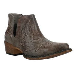 Ava Embroidered Snip Toe Cowboy Booties