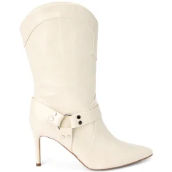 Avaline Pointed Toe Pull On Boots