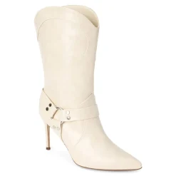 Avaline Pointed Toe Pull On Boots