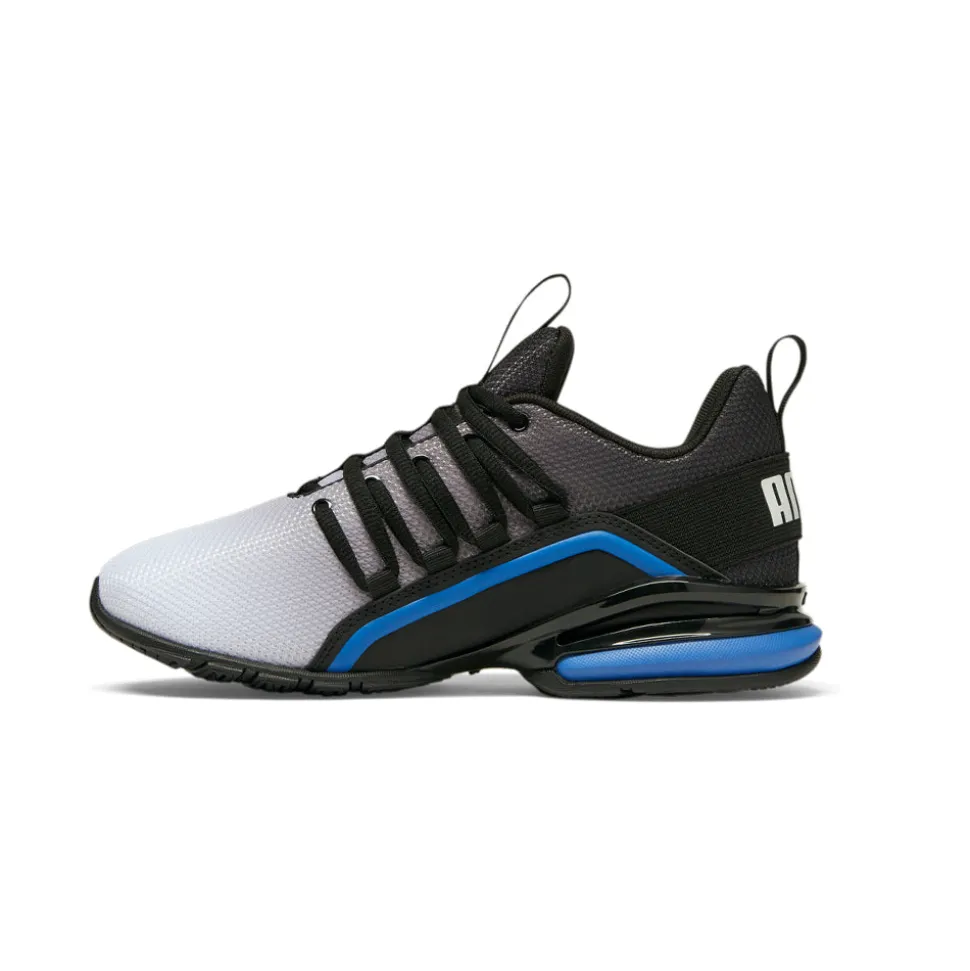 Axelion Mesh Printed Fade Lace Up Sneakers (Big Kid)