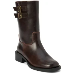 Basil Square Toe Pull On Motorcycle Boots