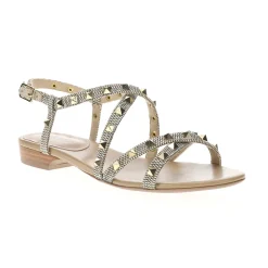 Basira Studded Strappy Sandals