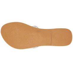 Baxter Metallic Slide Flat Sandals