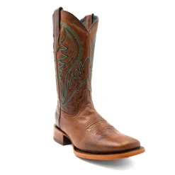 Beau Embroidered Square Toe Cowboy Boots