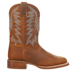 Big Bucks 11 Inch Embroidered Wide Square Toe Cowboy Boots