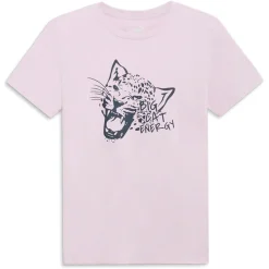 Big Cat Energy Graphic Crew Neck Short Sleeve T-Shirt