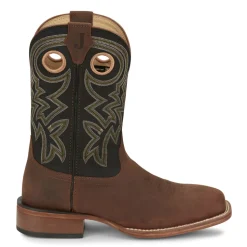 Big News 11 Inch Wide Square Toe Cowboy Boots