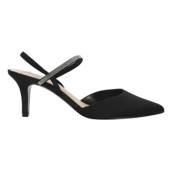 Billie Rhinestone Pointed Toe Slingback Pumps