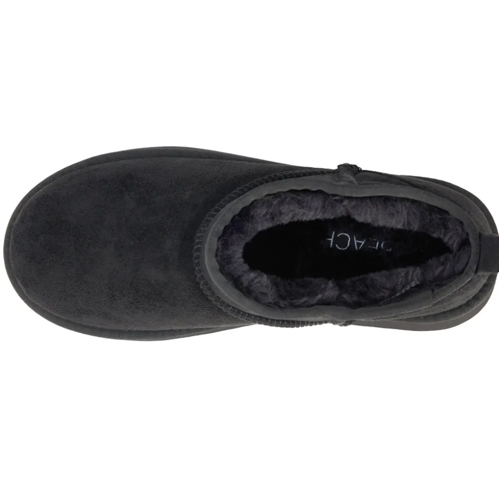 Breckenridge Round Toe Pull On Platform Booties