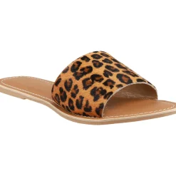 Cabana Leopard Slide Sandals