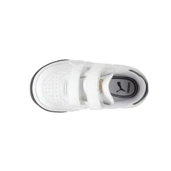 Cali Court Leather V Slip On Sneakers (Toddler)