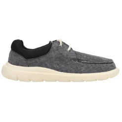 Captain's Moc Chambray Slip On Sneakers
