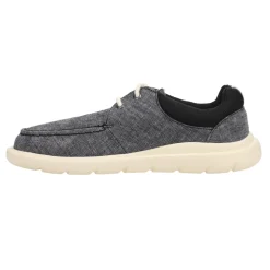 Captain's Moc Chambray Slip On Sneakers
