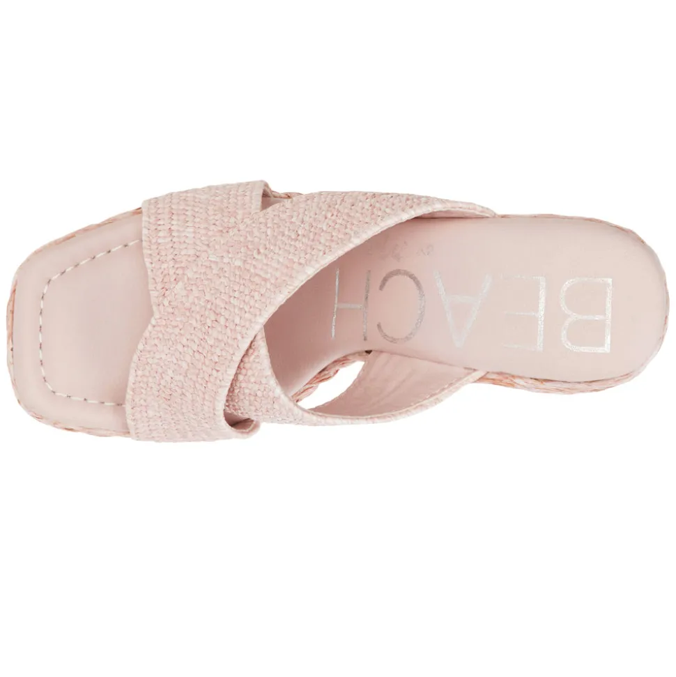 Caravan Block Heel Platform Espadrille Sandals