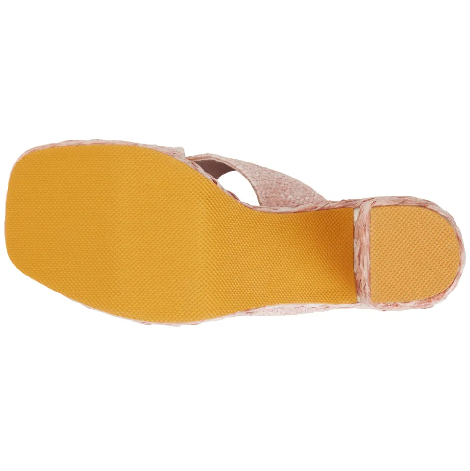 Caravan Block Heel Platform Espadrille Sandals