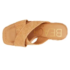 Caravan Block Heel Platform Espadrille Sandals