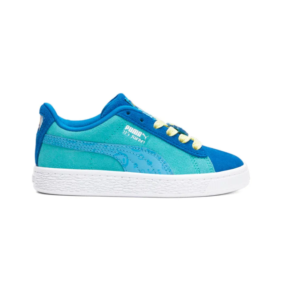 Coco X Suede Lace Up Sneakers (Little Kid)