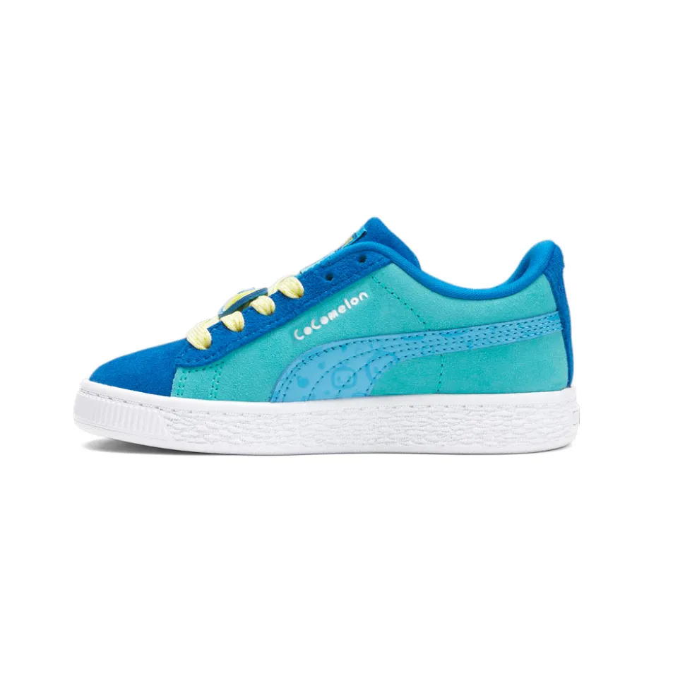 Coco X Suede Lace Up Sneakers (Little Kid)