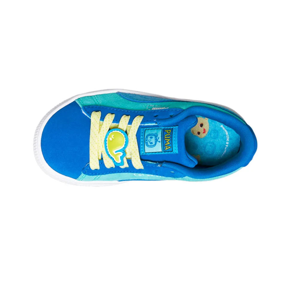 Coco X Suede Lace Up Sneakers (Little Kid)