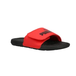 Cool Cat V Logo Slide Sandals (Big Kid)