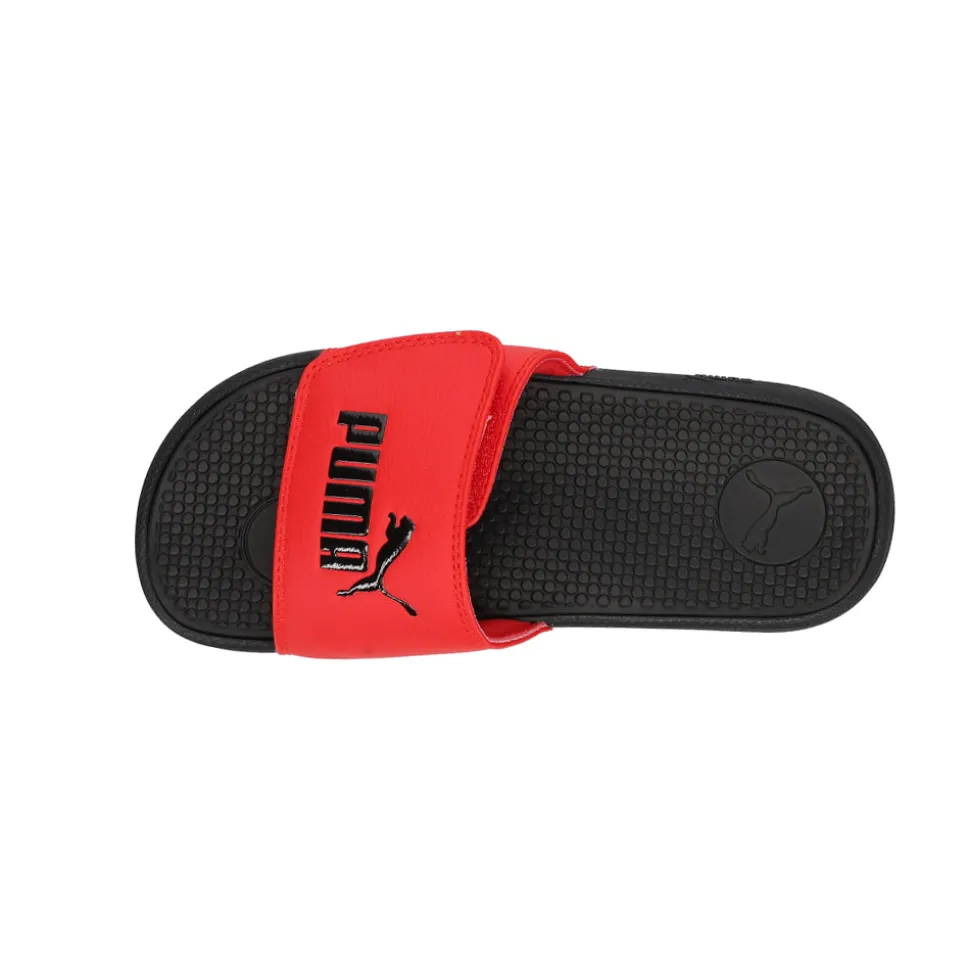 Cool Cat V Logo Slide Sandals (Big Kid)