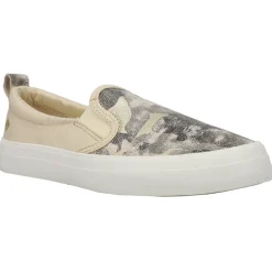 Crest Twin Gore Camo Slip On Sneakers