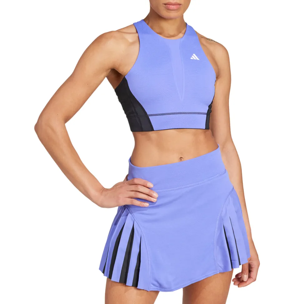 Crop Crew Neck Athletic Tank Top