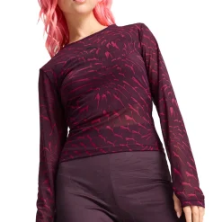 Dare To Graphic Crew Neck Long Sleeve T-Shirt