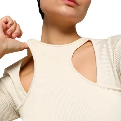 Dare To Muted Motion Crew Neck Long Sleeve Pullover Shirt