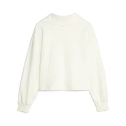 Downtown Collared Long Sleeve Quarter Zip Pullover Top
